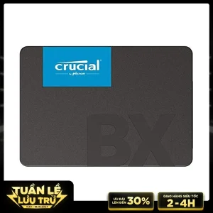 Alternative view of SSD Crucial BX500 500GB 3D NAND 2.5-Inch SATA III CT500BX500SSD1