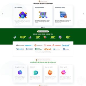 Thiết Kế Website Công Ty Agency7 Full Chức Năng