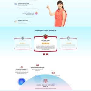 Thiết Kế Website Trường Anh Ngữ Chuẩn Đẹp