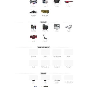 Thiết Kế Website Shop Bán Đồ Chơi Xe Hơi