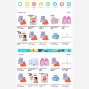 Thiết Kế Website Mẹ và Bé Chuyên Nghiệp