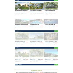 Thiết Kế Website Bất Động Sản 5 Chuẩn SEO