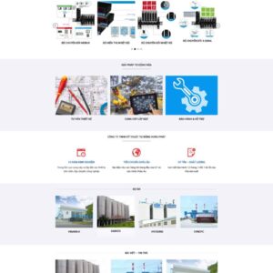 Thiết Kế Website Công Ty Cảm Biến