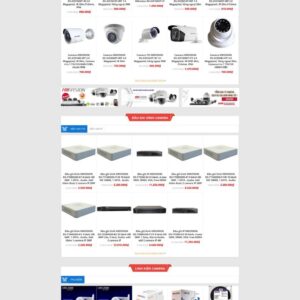 Thiết Kế Website Shop Camera