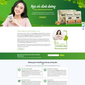 Thiết Kế Website Bán Ngũ Cốc