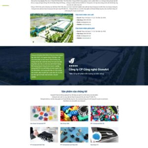 Thiết Kế Website Công Ty Nhựa