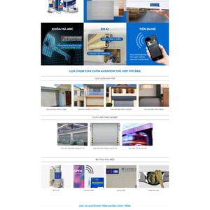 Thiết Kế Website Cửa Nhôm Kính Nhập Khẩu
