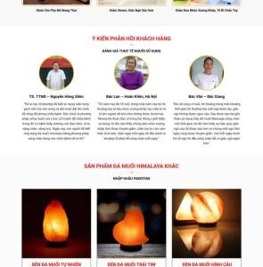 Theme wordpress bán đá muối