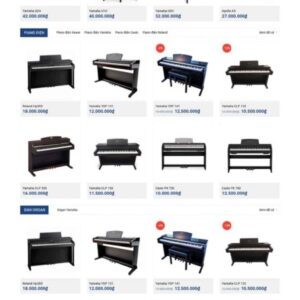 Theme wordpress dạy nhạc