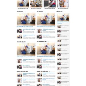 Thiết Kế Website Điện Lạnh 2