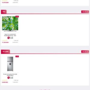 Theme wordpress điện máy 8