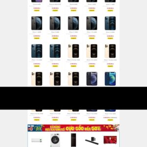 Thiết Kế Website Điện Máy Xanh 2