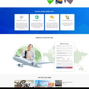Thiết Kế Website Công Ty Du Học 11