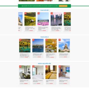 Thiết Kế Website Du Lịch 06