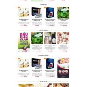 Thiết Kế Website Bán Mỹ Phẩm Làm Đẹp
