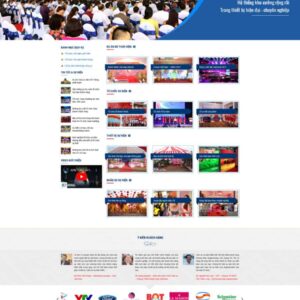 Thiết Kế Website Công Ty Tổ Chức Sự Kiện 2