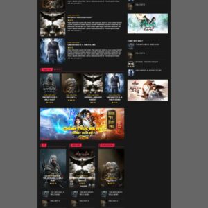 Thiết Kế Website Review Quảng Cáo Game