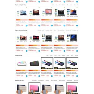 Thiết Kế Website Bán Máy Tính Laptop