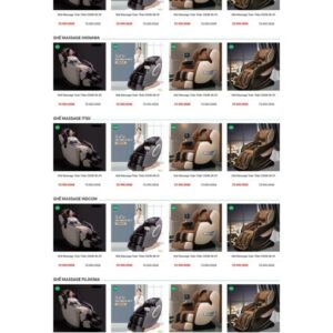 Theme wordpress bán ghế massage 3