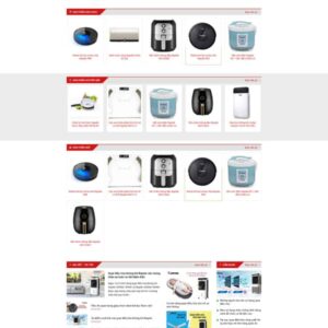 Thiết Kế Website Bán Đồ Gia Dụng