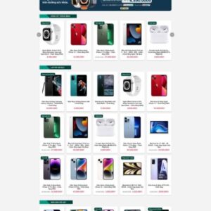 Thiết Kế Website Bán Điện Thoại Giá Rẻ