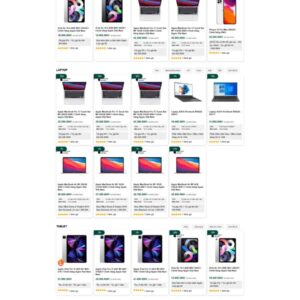 Thiết Kế Website Cửa Hàng Điện Thoại