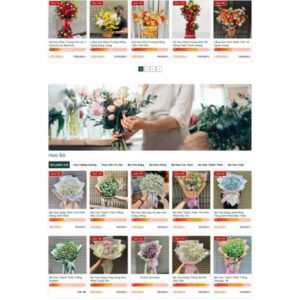 Thiết Kế Website Bán Hoa Tươi Chuyên Nghiệp
