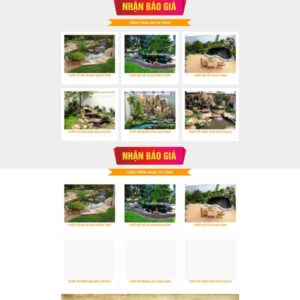 Thiết Kế Website Hồ Cá Koi