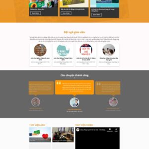 Thiết Kế Website Lớp Dạy Học Tiếng Đức