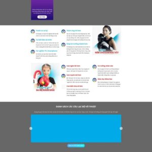 Thiết Kế Website Võ Thuật