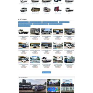 Thiết Kế Website Xe Tải Hyundai Bắc Việt