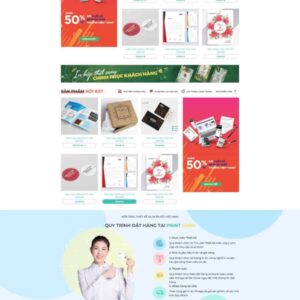 Thiết Kế Website In Ấn Chuyên Nghiệp Chuẩn SEO