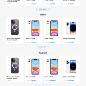 Theme WordPress bán iphone 3