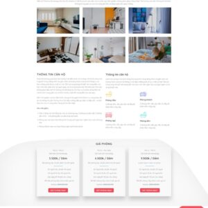 Theme WordPress Khách Sạn 3