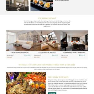 Theme WordPress khách sạn 6