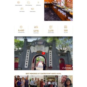 Thiết kế website khách sạn có chức năng đặt phòng