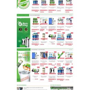 Thiết Kế Website Bán Máy Lọc Nước