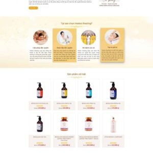 Thiết Kế Website Bán Mỹ Phẩm 04