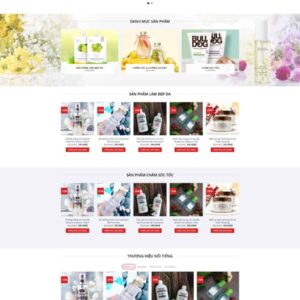 Thiết Kế Website Shop Mỹ Phẩm 4