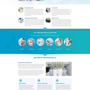 Thiết Kế Website Phòng Khám Nha Khoa 2