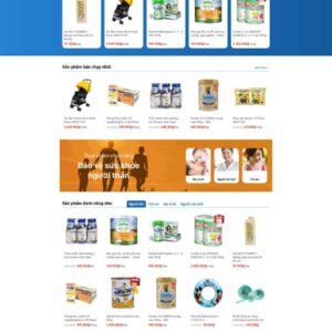 Theme wordpress nhà thuôc 1