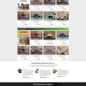 Thiết Kế Website Bán Nội Thất Đẹp