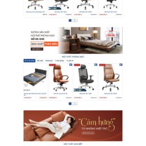 Thiết kế website bán nội thất