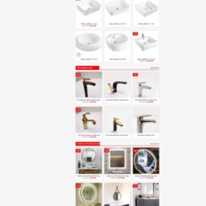 Thiết Kế Website Nội Thất Thiết Bị Vệ Sinh 9