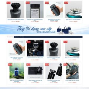Thiết Kế Website Shop Bán Nước Hoa Ô Tô Chuẩn SEO