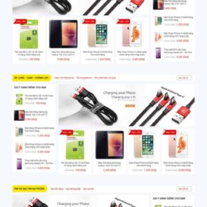 Theme wordpress bán phụ kiện điện thoại