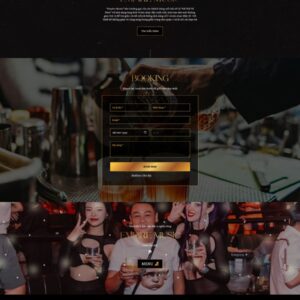 Thiết Kế Website Quán Bar Club Chuyên Nghiệp