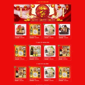 Thiết Kế Website Bán Quà Tết Chuyên Nghiệp