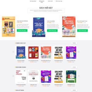 Thiết Kế Website Bán Sách Giá Rẻ