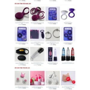 Theme wordpress shop sinh lý đồ chơi tình dục 18